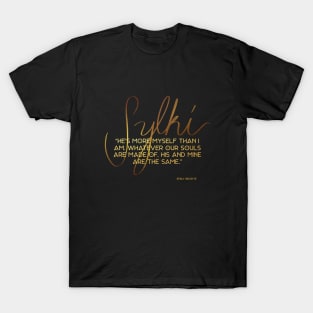 Gold on Gold Soulmates T-Shirt